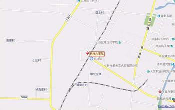 長(zhǎng)治火車(chē)站地圖,長(zhǎng)治火車(chē)站位置