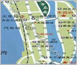 陵水火車站地圖,陵水火車站位置