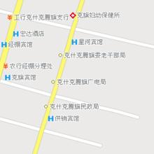 敖漢火車站地圖,敖漢火車站位置