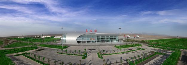嘉峪關機場地圖,嘉峪關機場交通地圖，嘉峪關機場位置