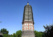 皇姑無(wú)垢凈光舍利塔天氣